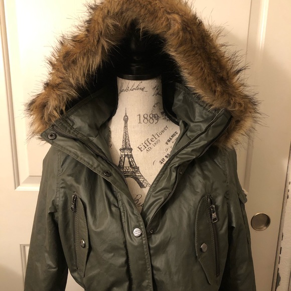 Steve Madden Olive Green Coat 